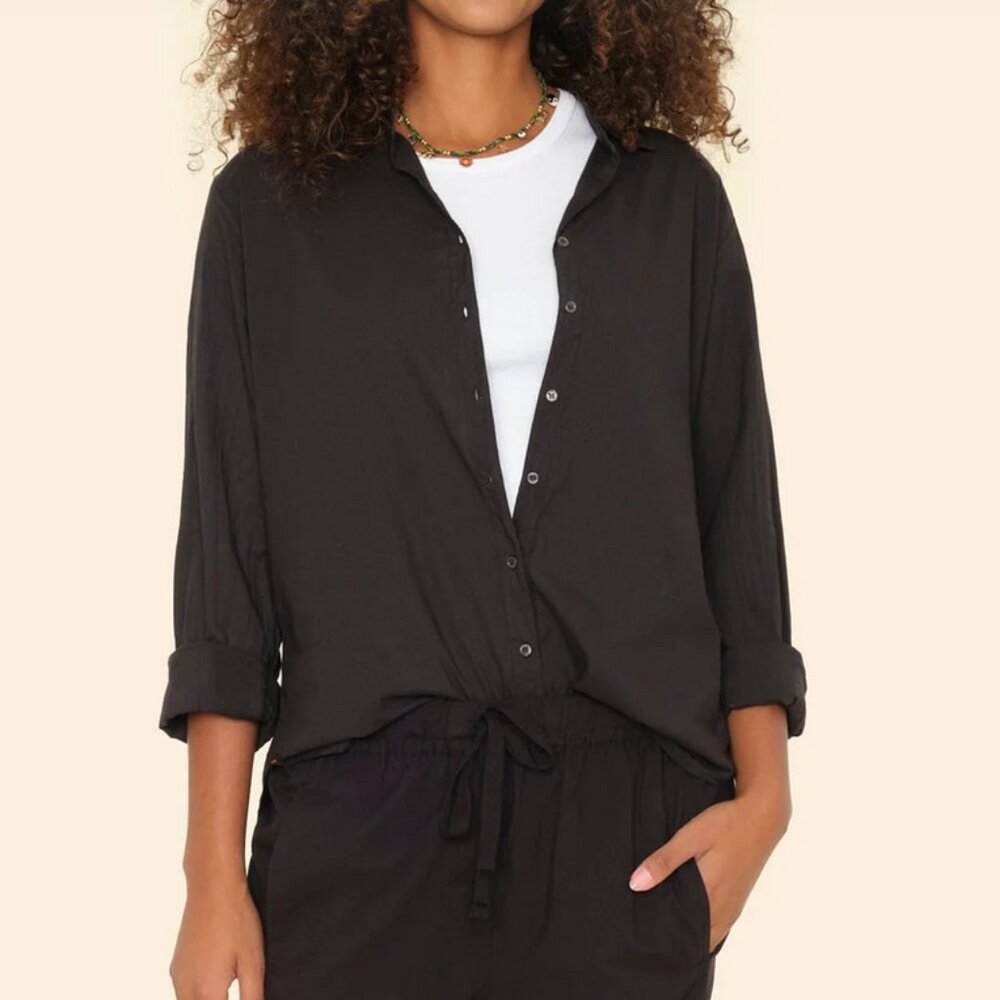 Xirena Long Sleeve Button-Up Top